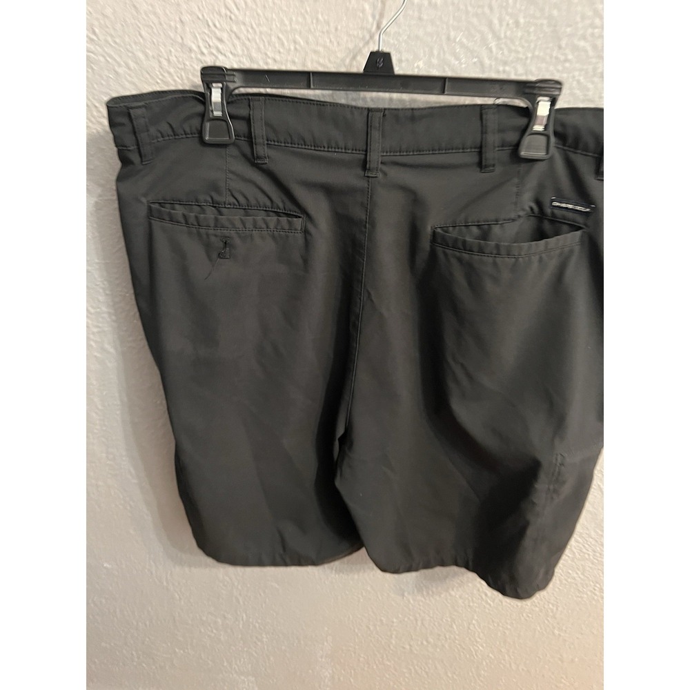 Chaps Black Golf 78 Mens Size 38 Golf Shorts Flat Front Cargo Inseam 9 Inches - Picture 3 of 6